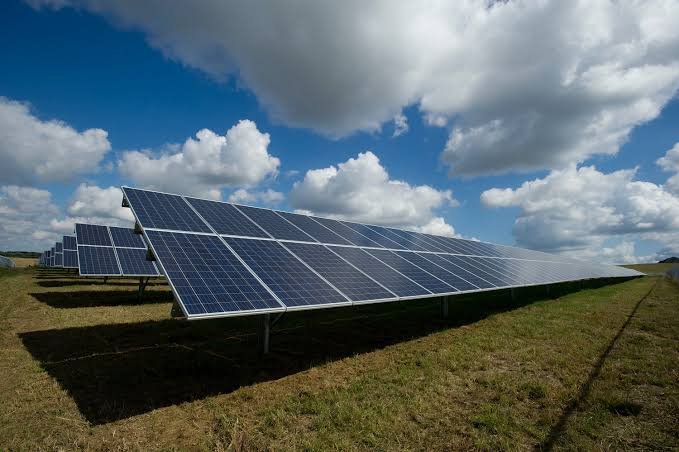 Ground-mounted panels