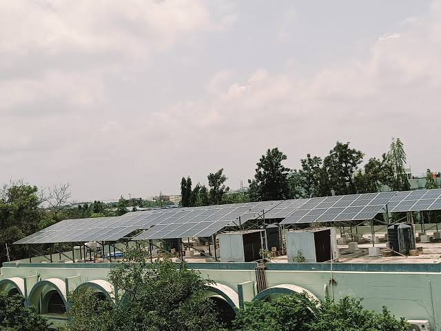 Solar on a shed