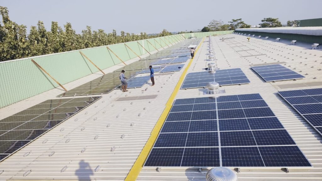 Factory Rooftop Plant